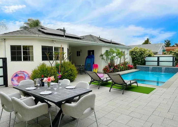 Noho Luxury Oasis I Saltwater Pool-Spa I Sleeps Up To 8 I 15 Mins From Hollywood